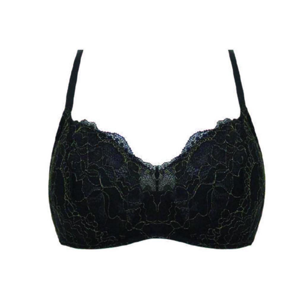 Gracious Special - Shine - Top Bustier Com Arco Embutido Em Renda Lurex