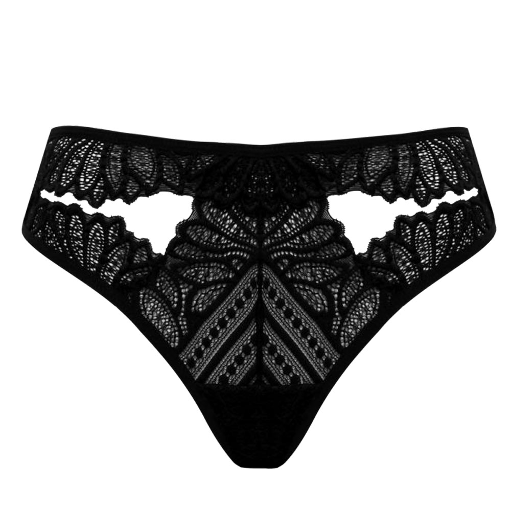 Ticiane Pinheiro - Royal Summer - Calcinha Biquini Em Renda Com Cut Out Na Frente